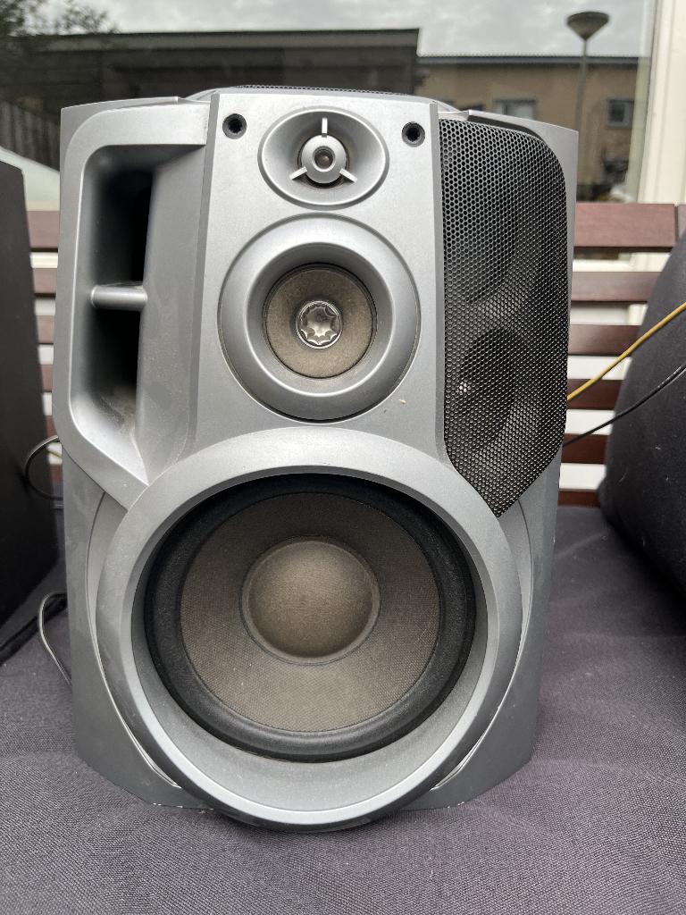 Aiwa SX-ANS706 3-weg speakers met surround sound, Audio, Tv en Foto, Luidsprekers, Zo goed als nieuw, 120 watt of meer, Front, Rear of Stereo speakers