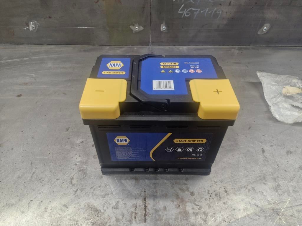 Nieuwe accu Napa start-stop EFB 60AH 560, Ophalen, Nieuw