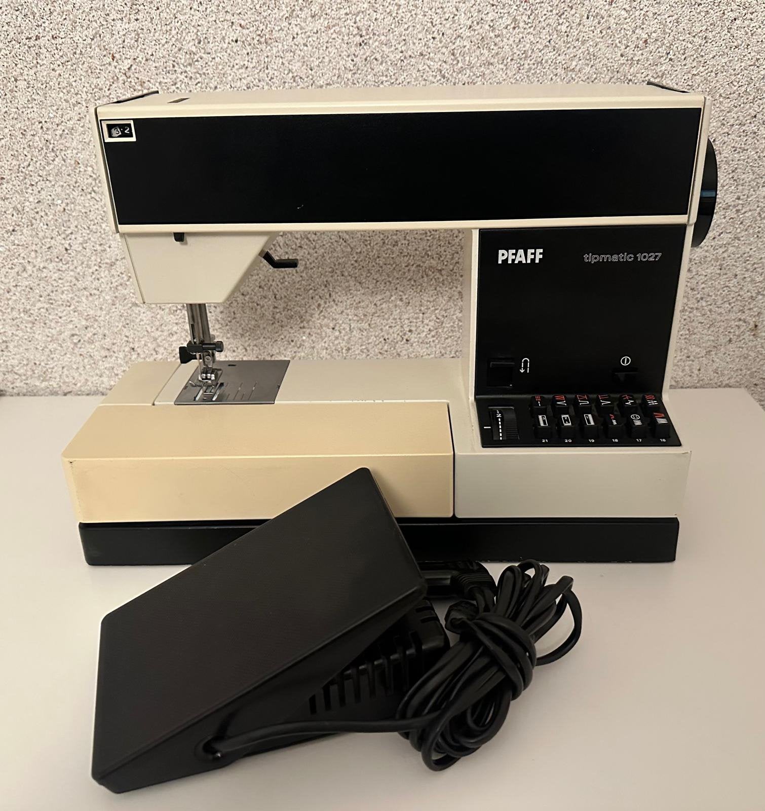 Pfaff Tipmatic 1027, Ophalen of Verzenden, Zo goed als nieuw, Naaimachine, Pfaff