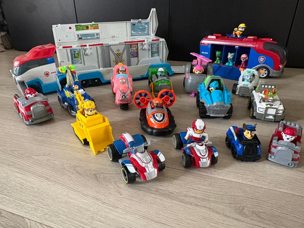 Paw Patrol set, Ophalen, Gebruikt