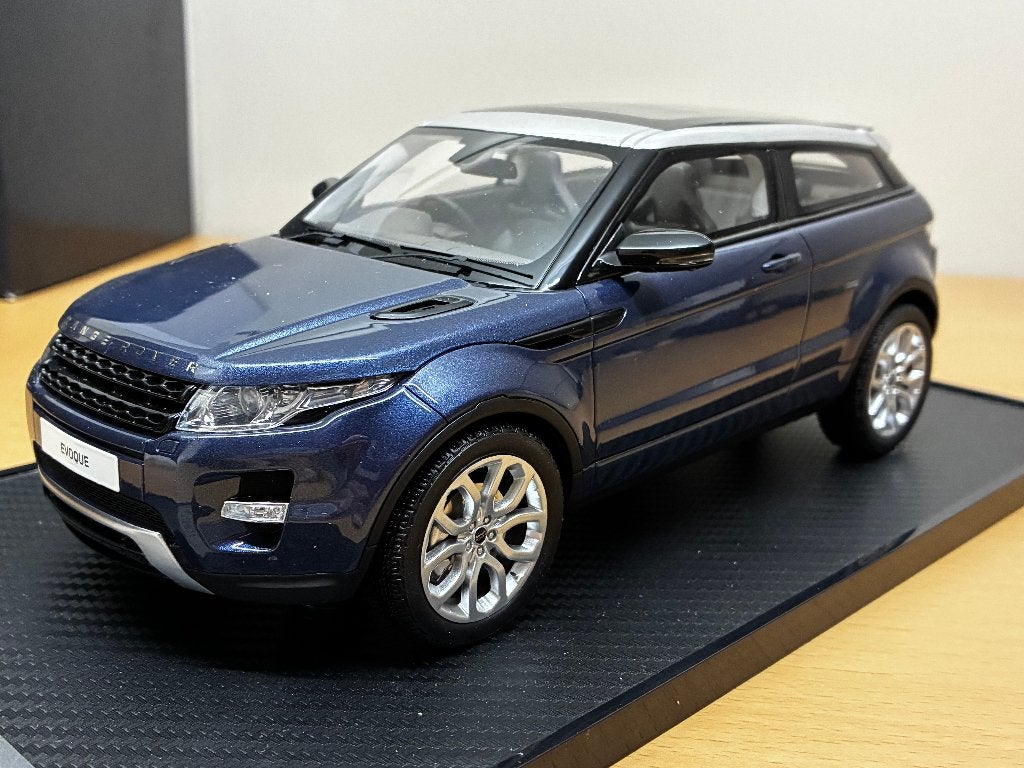 Range Rover Evoque van 2011  Baltic Blue metallic  1/18, Ophalen of Verzenden, Nieuw, Auto, Overige merken