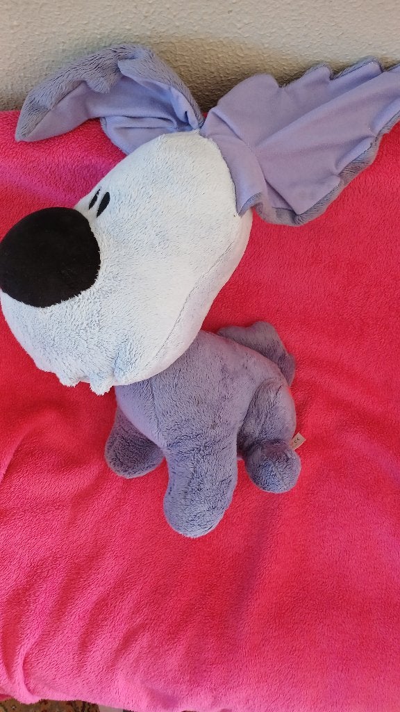 WOEZEL 45cm & PIP 50cm KNUFFELS, Kinderen en Baby's, Speelgoed | Knuffels en Pluche, Ophalen of Verzenden, Zo goed als nieuw, Hond