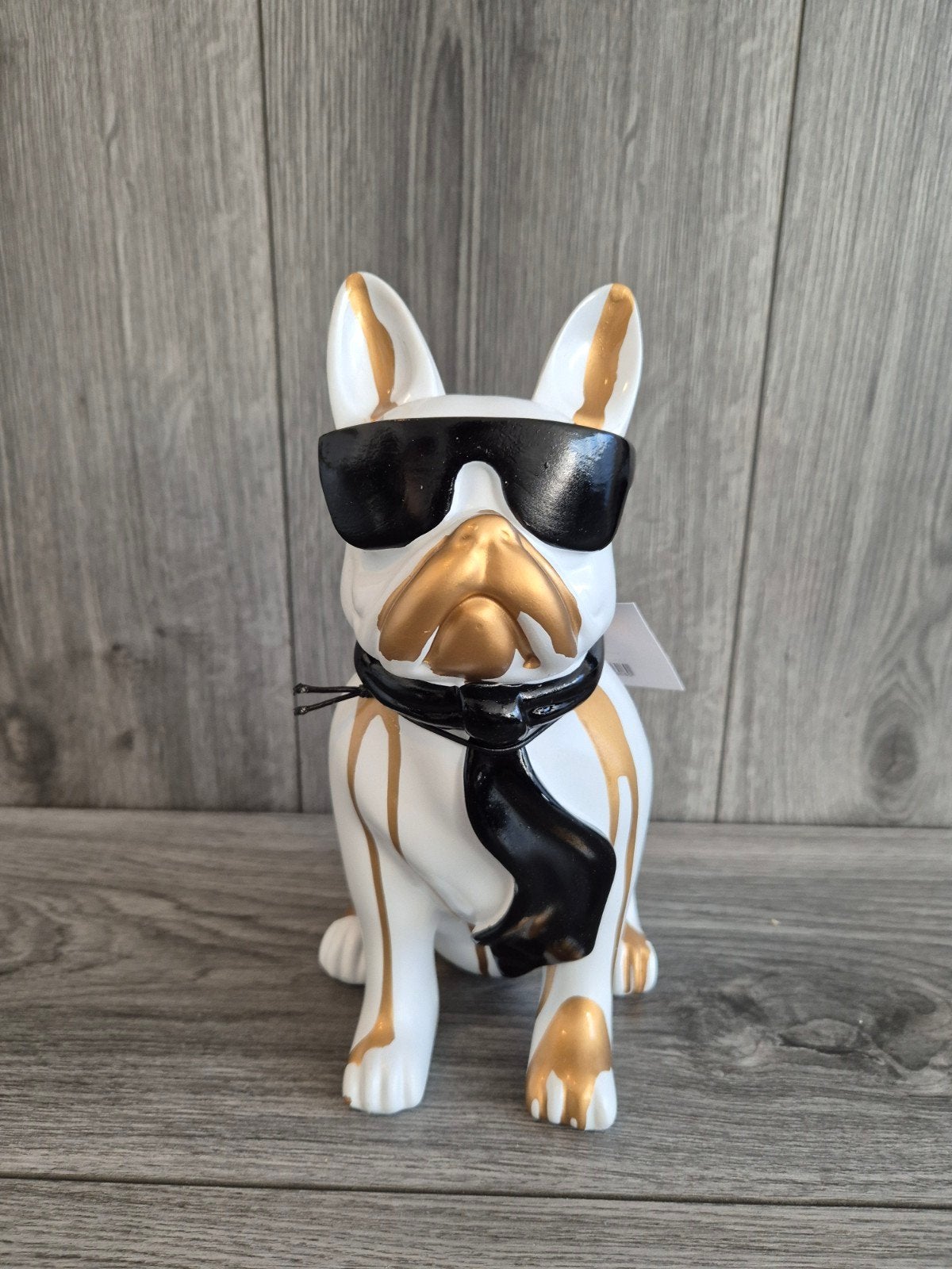 Bulldog beeld - 28 cm - binnen/buiten - polyester, Ophalen, -, -, Nieuw