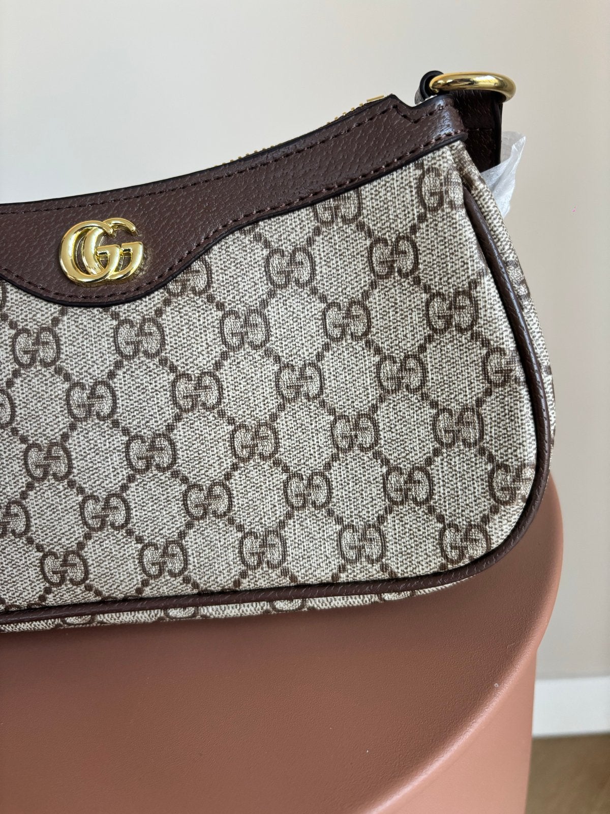 Gucci Ophidia Mini. (gloednieuw.), Ophalen of Verzenden, Nieuw, Bruin, Schoudertasje