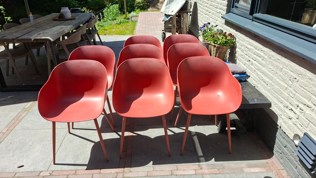 Gratis gebruikte stoelen, Ophalen of Verzenden, Gebruikt