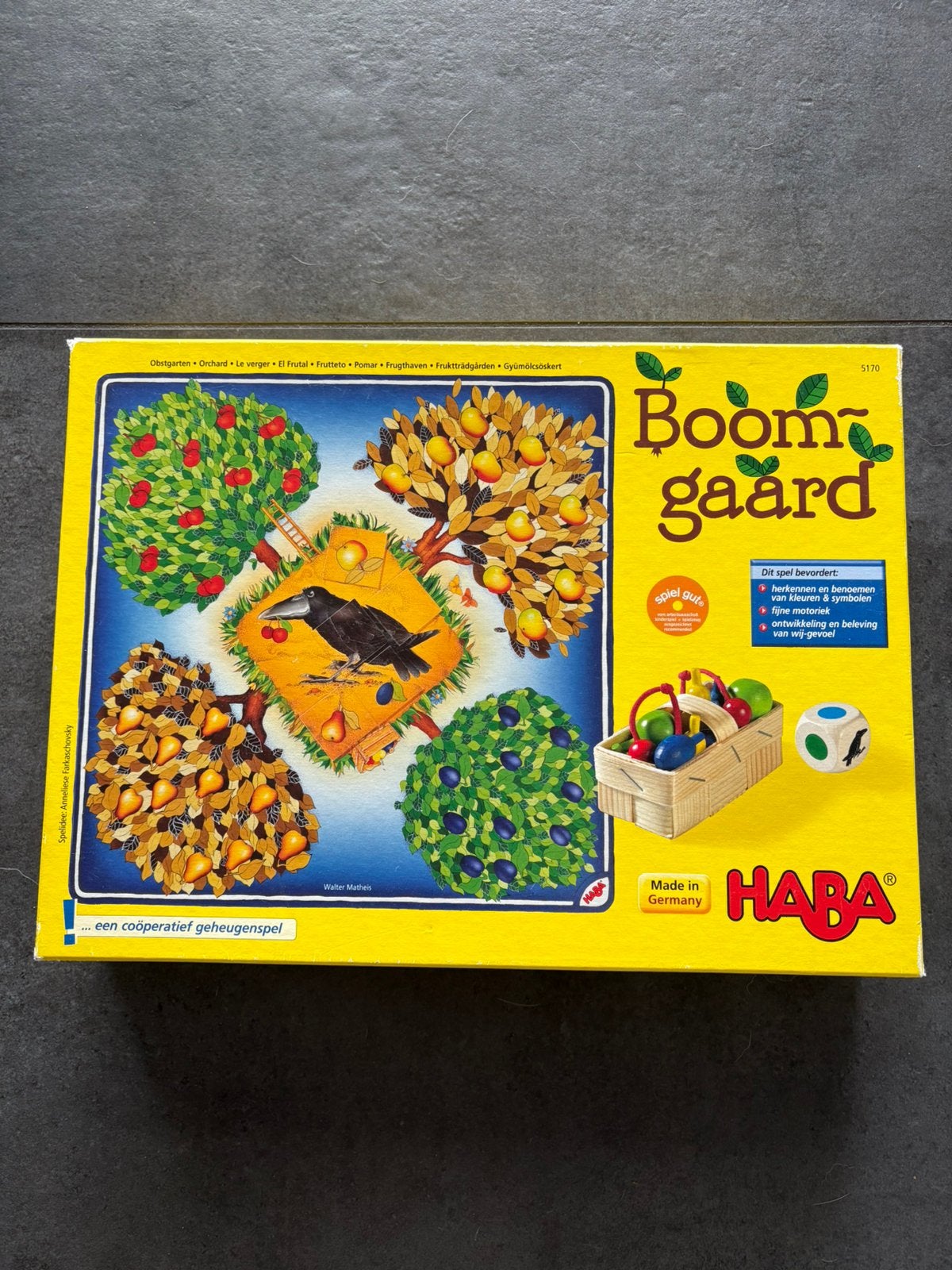Boomgaard, Ophalen, Gebruikt