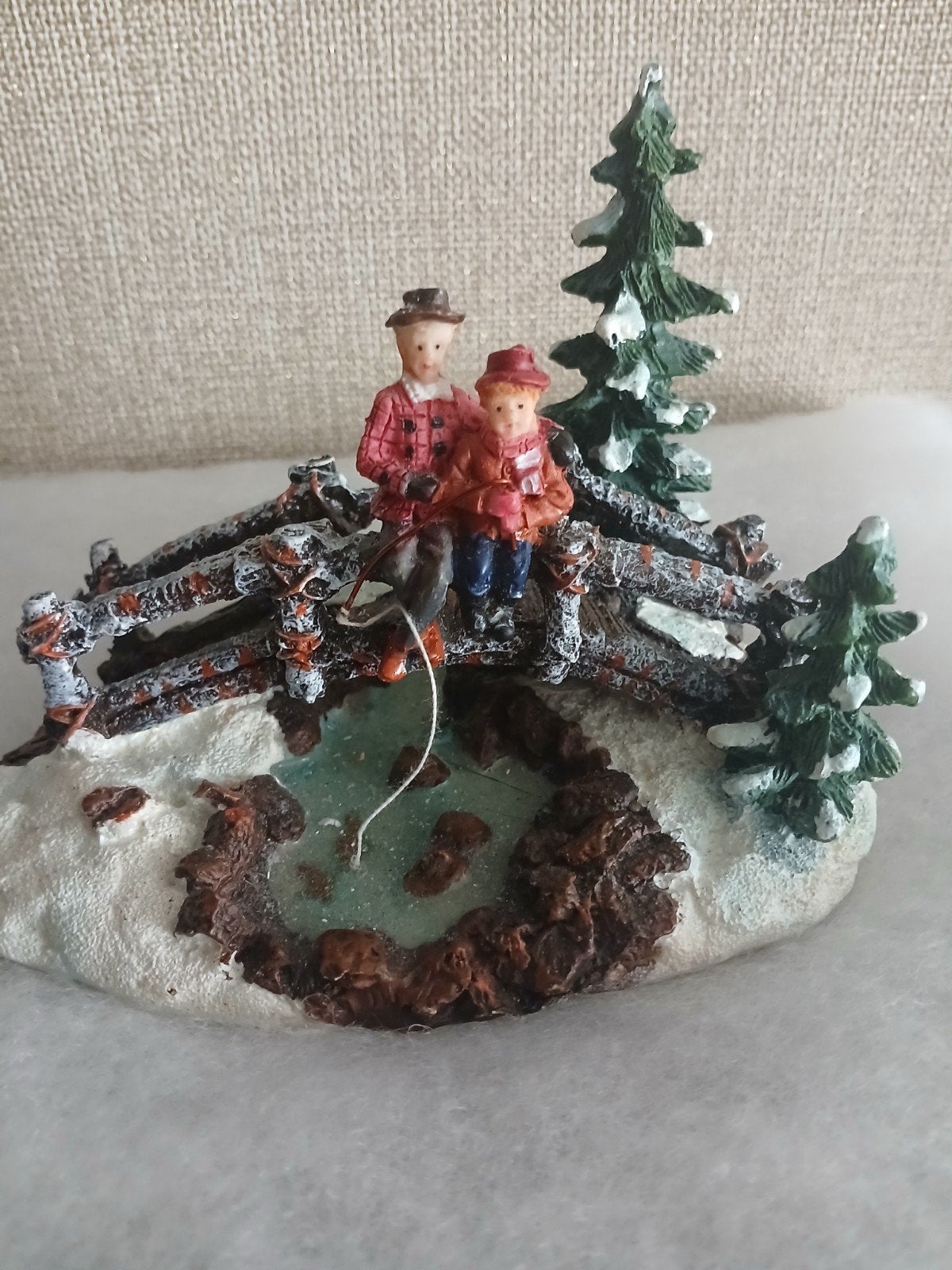 kerstdorp tafereel, Ophalen of Verzenden