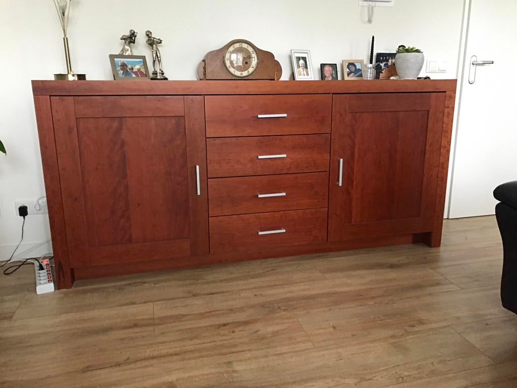 Dressoir en TV-meubel set - Zo goed als nieuw, 150 tot 200 cm, Ophalen of Verzenden, Zo goed als nieuw, Met lade(s)