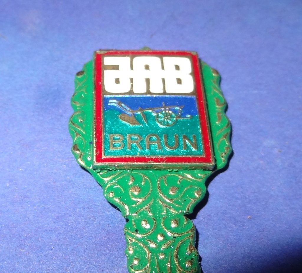 Ploeg Braun Jab Thee Lepel no 21, Verzamelen, Verzenden, Gebruikt, Auto's