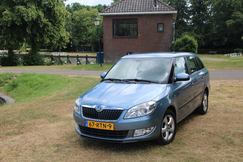 Nette Skoda Fabia 1.2 TSI 77KW (105pk) Combi 2011 Blauw, Auto's, Skoda, Particulier, Fabia, ABS, Airbags, Airconditioning, Boordcomputer