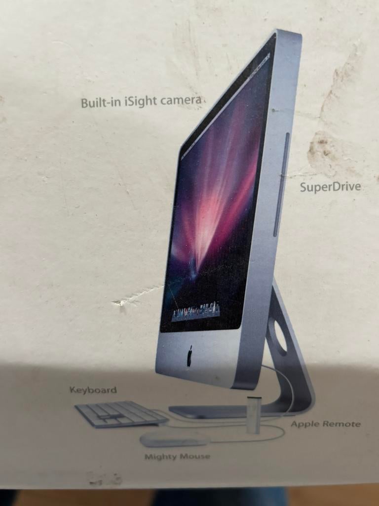 Apple iMac 24-inch, Computers en Software, Apple Desktops, Zo goed als nieuw, iMac, 2 tot 3 Ghz, Ophalen