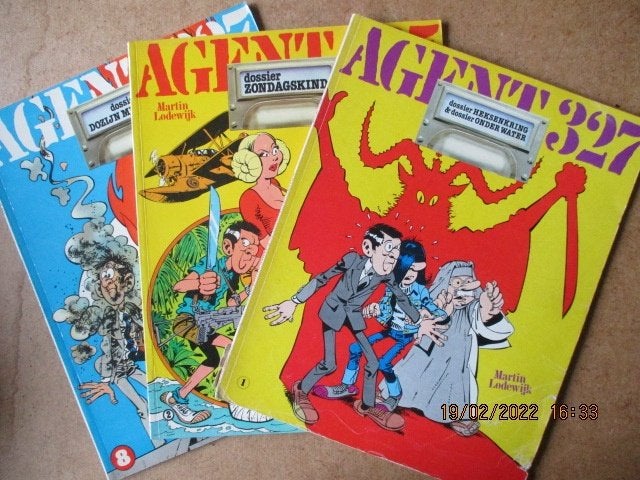 adv5645 agent 327, Eén stripboek, Ophalen, Gelezen