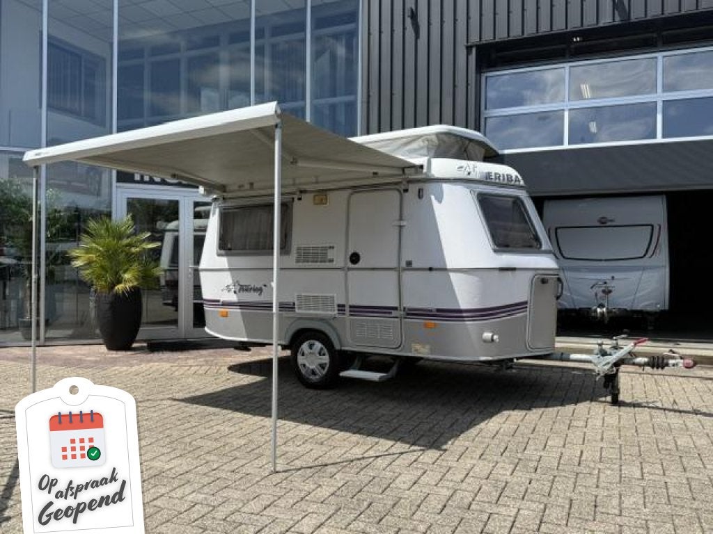 Compacte Eriba Familia 320 Nwe Thule,WC,680/850kg!, Caravans en Kamperen, Caravans, Tot en met 2, Bedrijf, Info@hymer.com, 500 - 750 kg