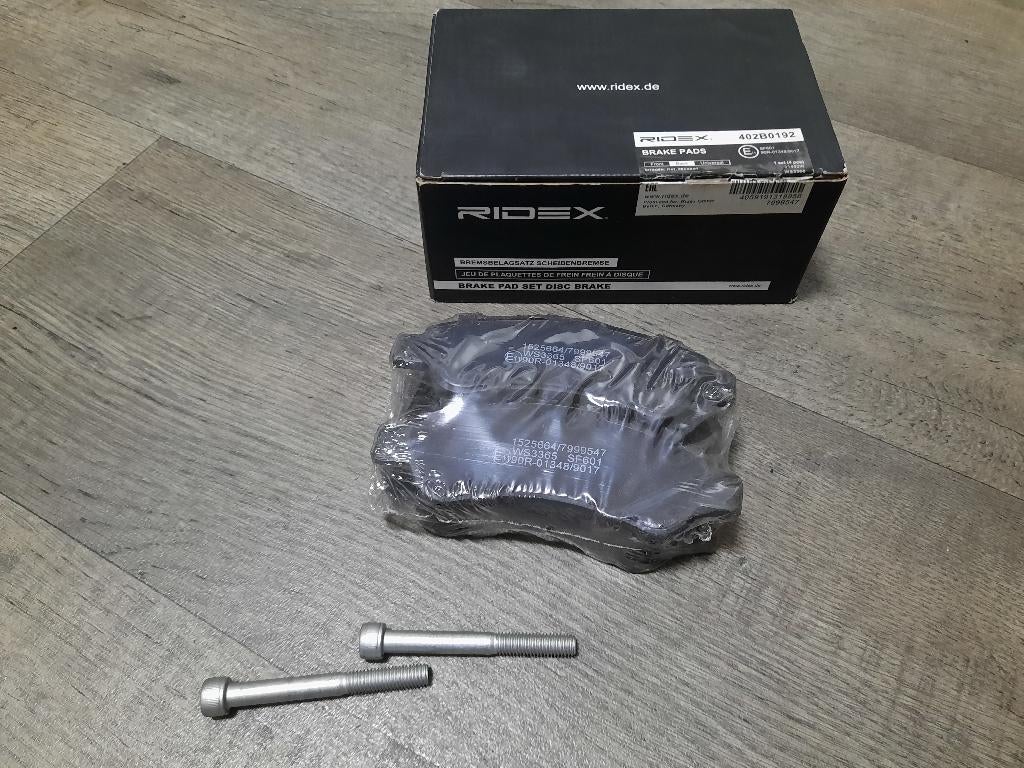 Remblokken achteras Ridex - Fiat, Citroen, Peugeot Van NIEUW, Ophalen of Verzenden, Nieuw, Citroën