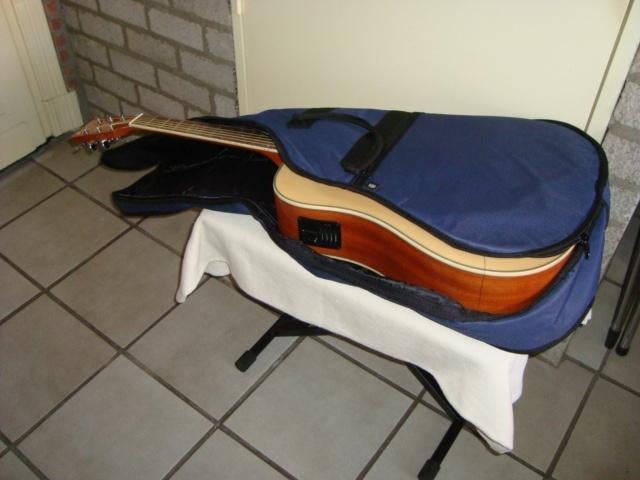 MSA GEPOLSTERDE GITAAR TAS western gitaar (nieuw, 20200819), MTE, Nieuw, Ophalen of Verzenden, MSA