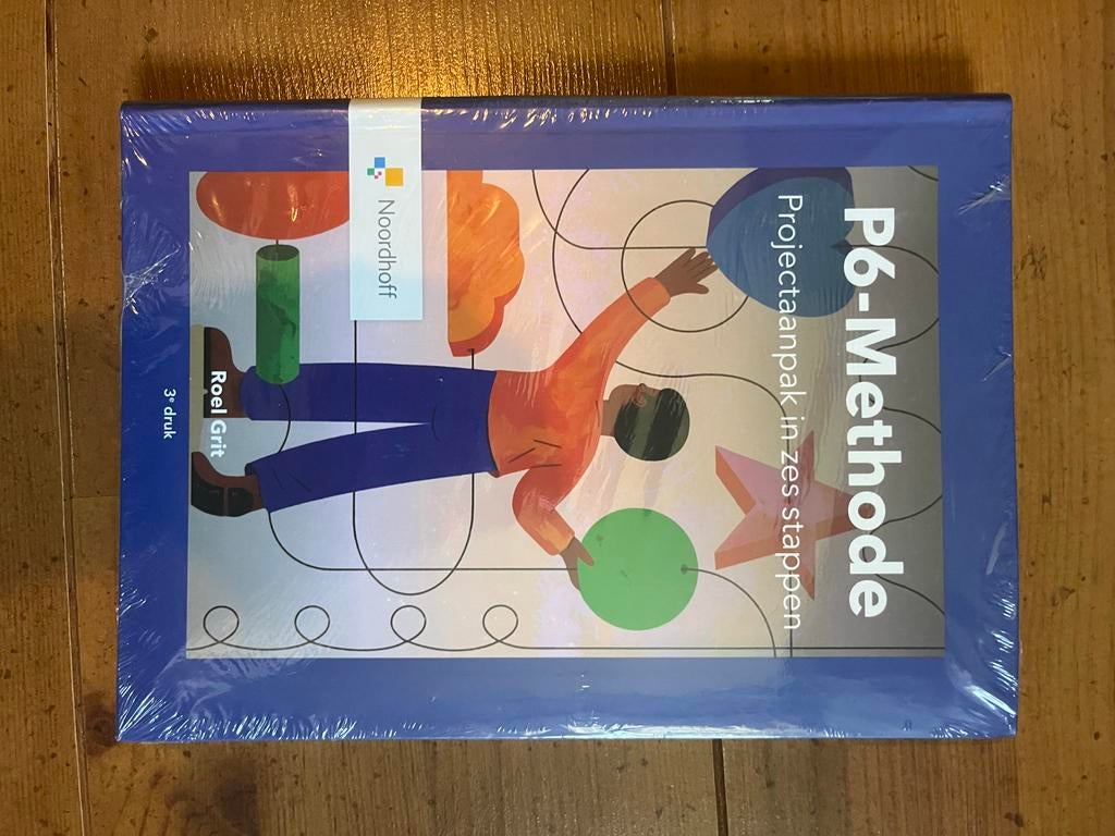 P6-Methode Projectaanpak in zes stappen - Roel Grit, Boeken, Studieboeken en Cursussen, Ophalen of Verzenden, Gamma, Nieuw, HBO