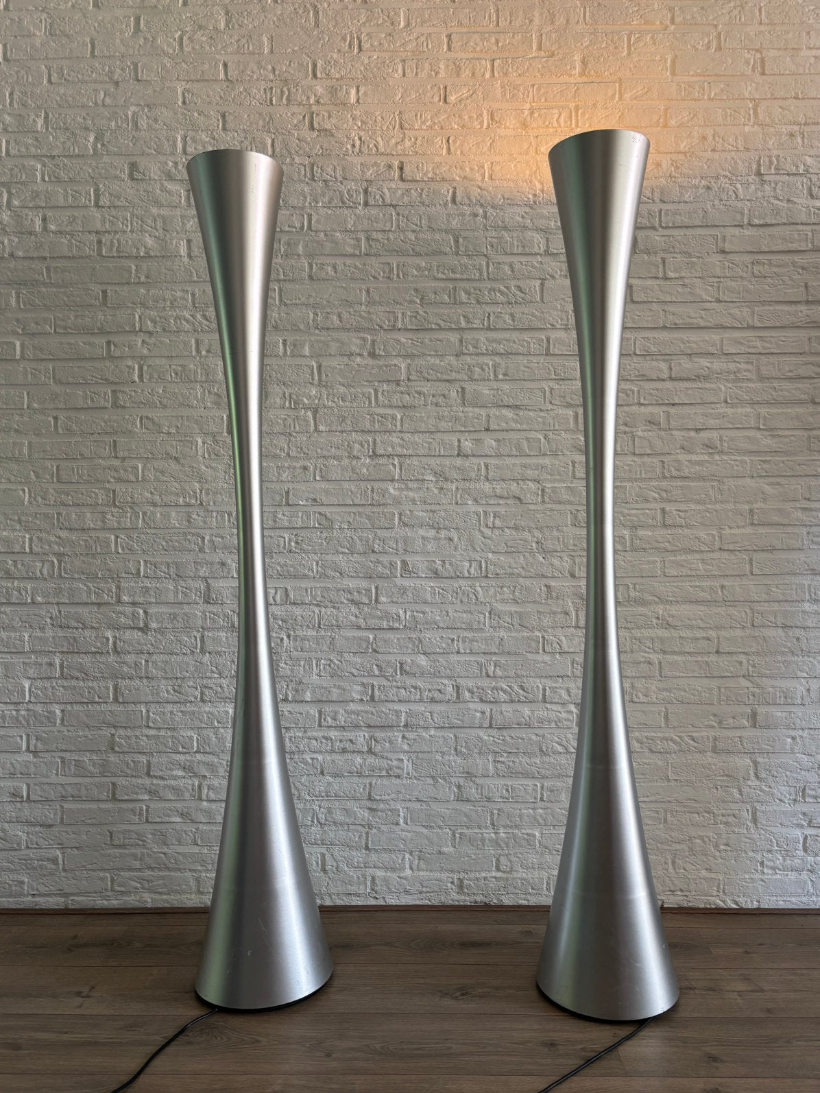 2 Martinelli Luce Biconica Vloerlampen Elio Martinelli, Ophalen, Zo goed als nieuw, 150 tot 200 cm