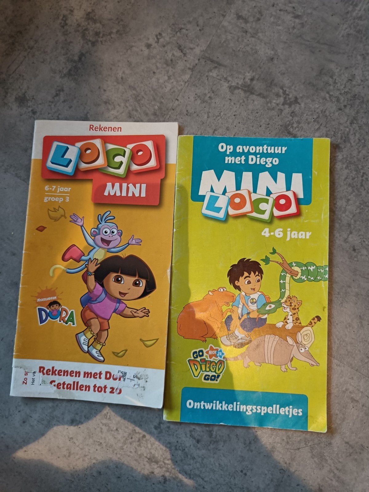 Loco Mini Dora en Diego Rekenen & Ontwikkelingsspelletjes, Ophalen of Verzenden, Gebruikt, Rekenen