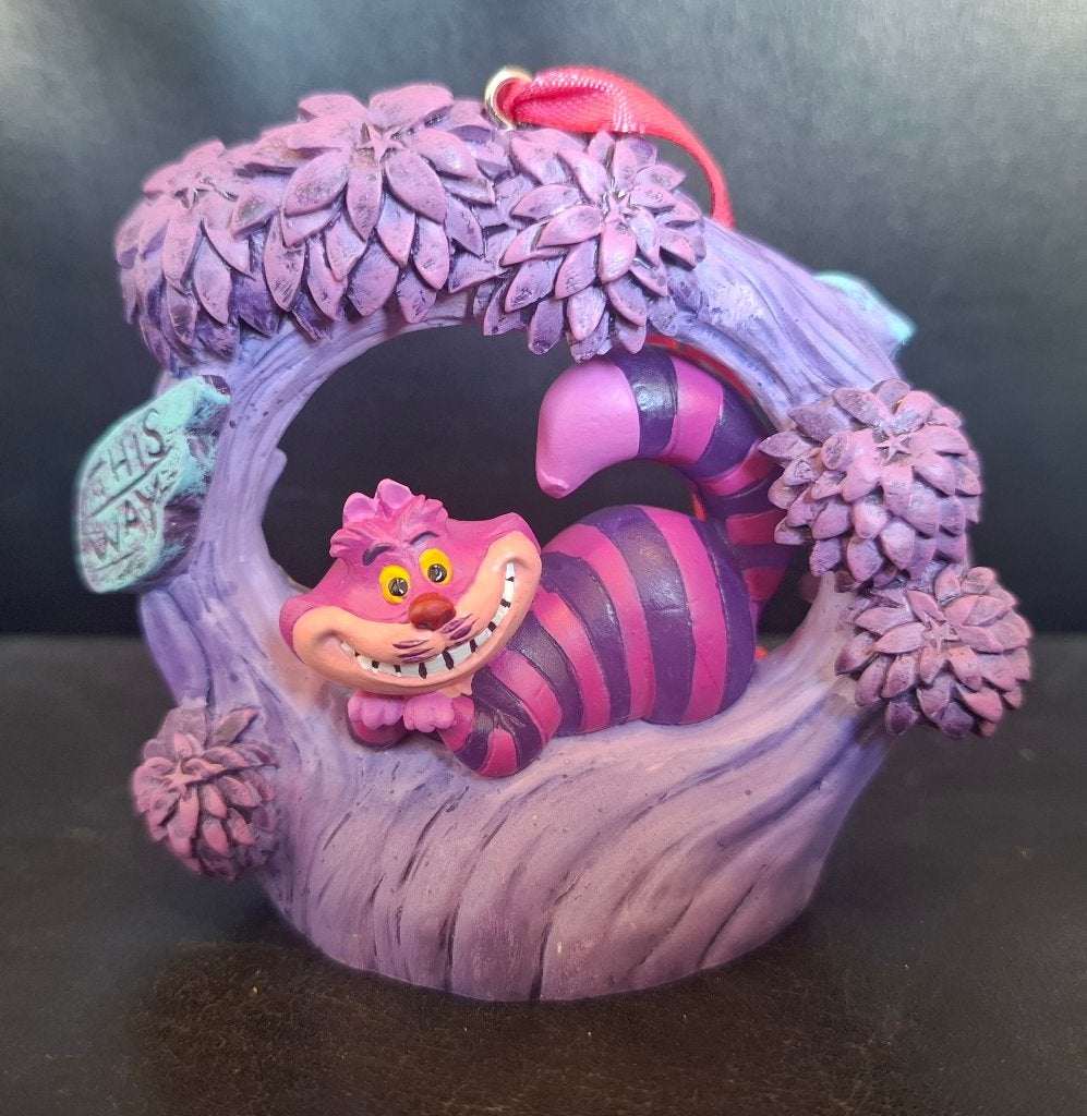 Disney Cheshire Cat sketsbook Ornament 2021, Ophalen of Verzenden, Overige figuren, Zo goed als nieuw, Overige typen