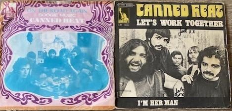 CannedHeat:OnTheRoadAgain/Let'sWorkTogether/WoolyBully/Going, Cd's en Dvd's, Vinyl Singles, Originele persing, Ophalen of Verzenden