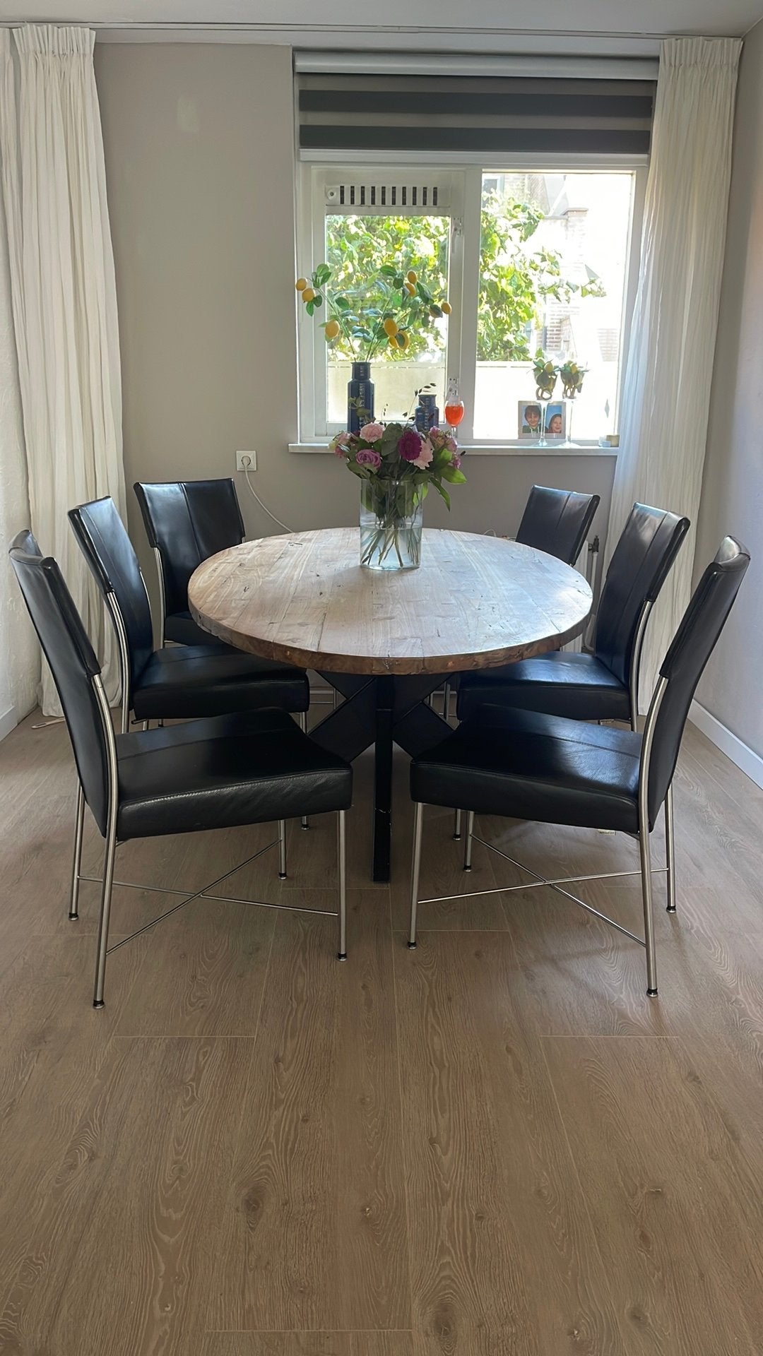 Eetkamerstoelen, Ophalen, Zo goed als nieuw, 75 m² of meer, Laminaat