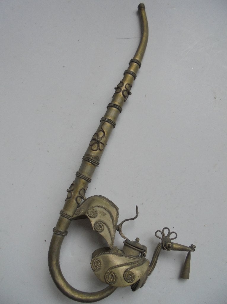 Pijpje uit Azië Jogia Zilver? (K-BKO-48), Antiek en Kunst, Ophalen, Zilver