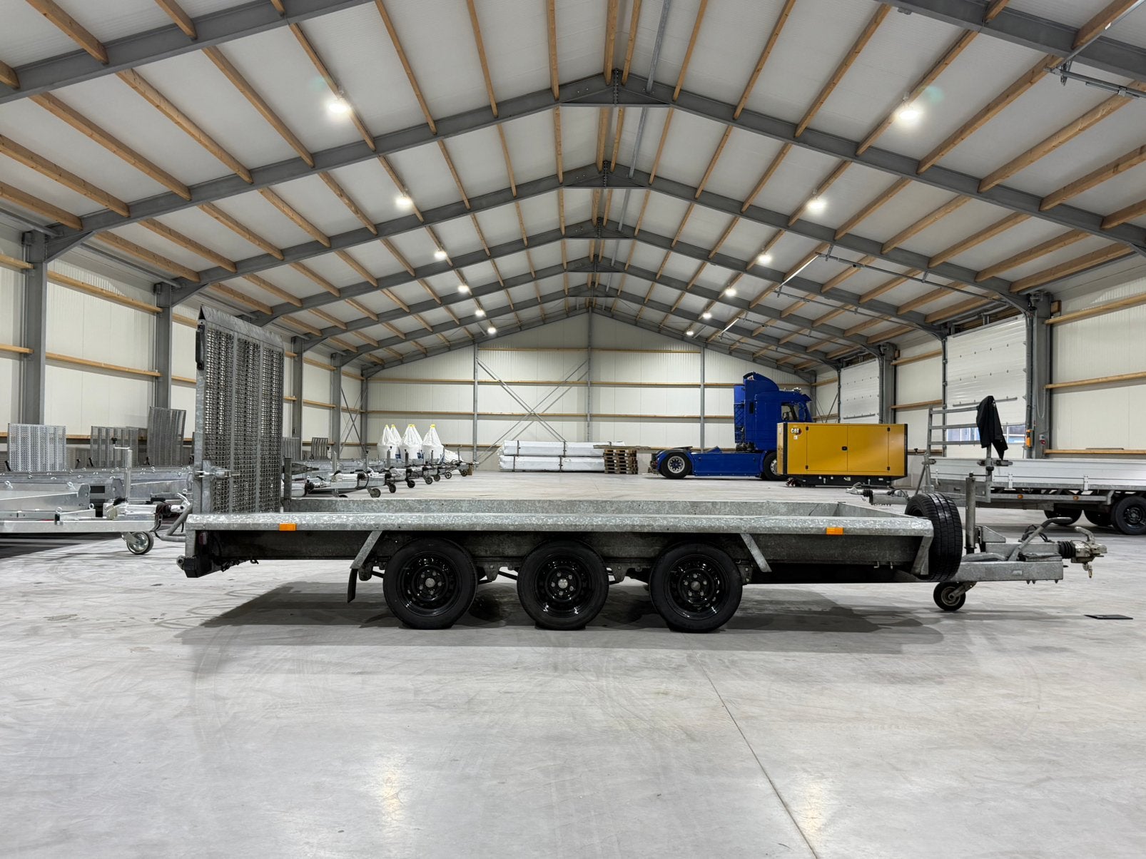 Hapert indingo 3 3500 kg machinetransporter, Ophalen of Verzenden, Zo goed als nieuw