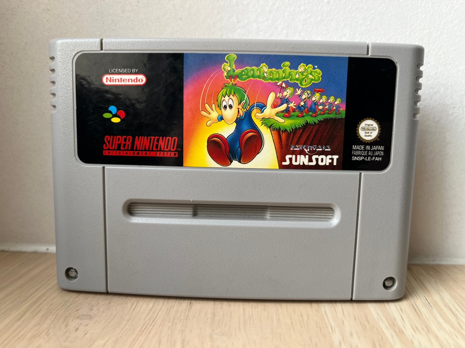 Lemmings (Super Nintendo/FAH), 1 speler, Ophalen of Verzenden, Zo goed als nieuw, Vanaf 3 jaar