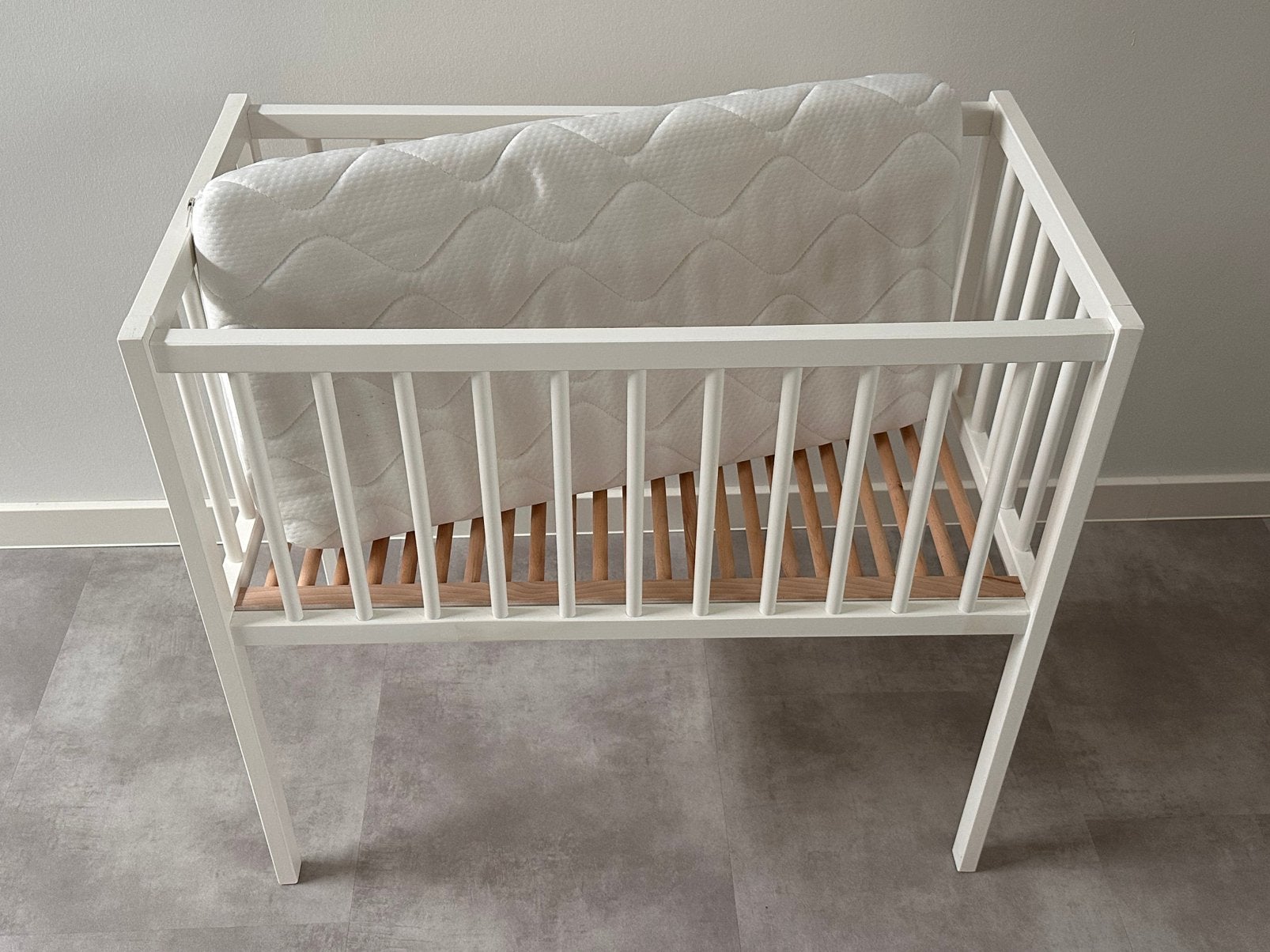 Puck Co-sleeper (incl. matras en hoeslaken), Kinderen en Baby's, Babywiegjes en Ledikanten, Ophalen, Zo goed als nieuw, Wieg