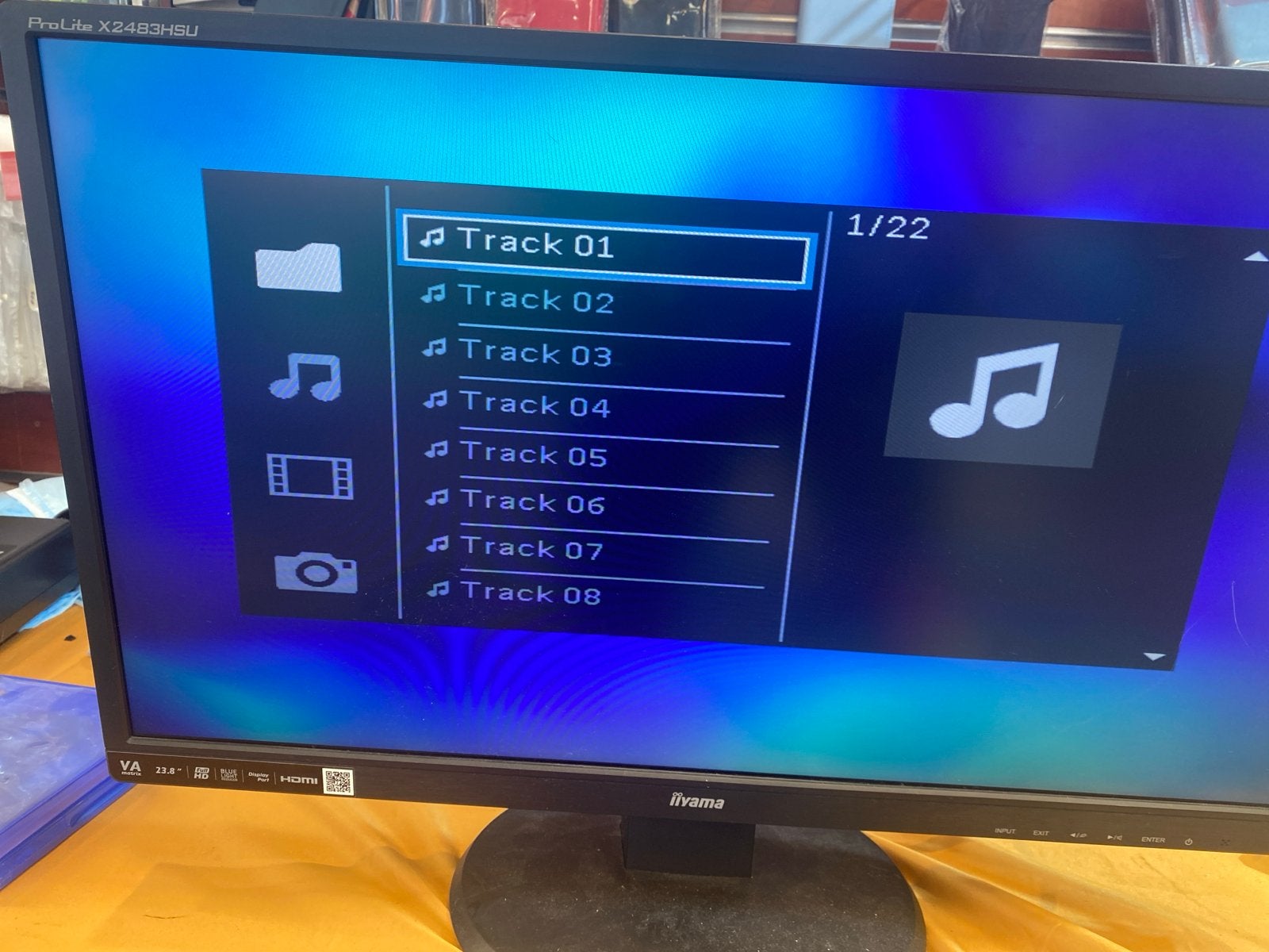 Iiyama ProLite X2483HSU Monitor - Gebruikt met kras, Gebruikt, VA, Full HD, Ophalen of Verzenden