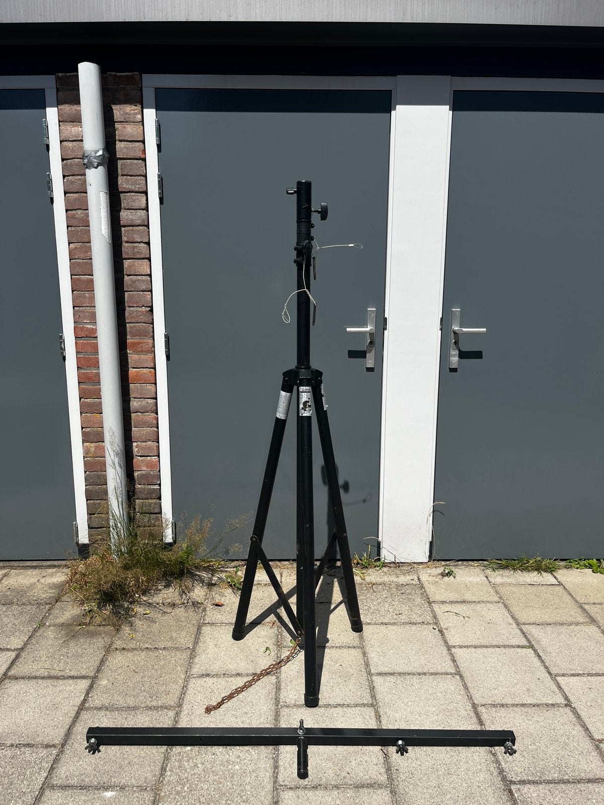 Eurolite STV-40S lichtstatief met T-bar staal, Ophalen, Gebruikt, Licht
