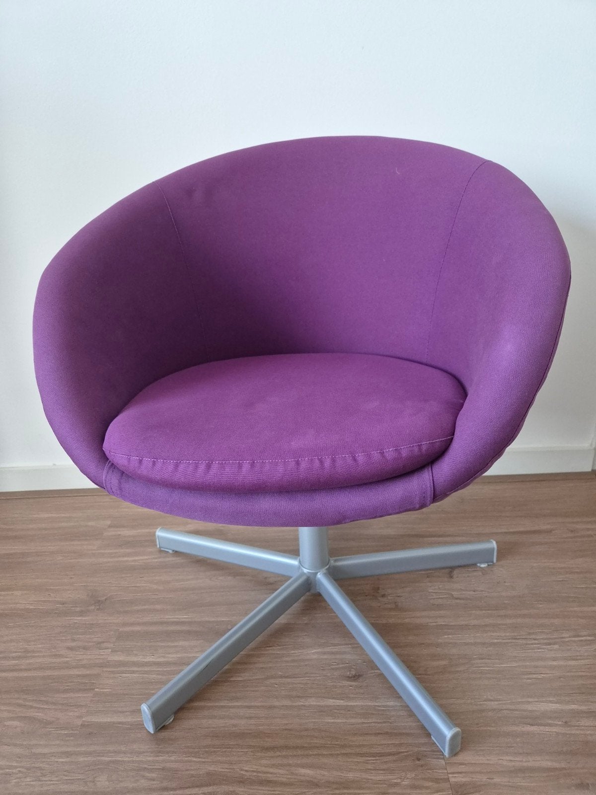 IKEA SKRUVSTA Draaistoel - Paars, Ophalen, Gebruikt, Overige kleuren, Metaal