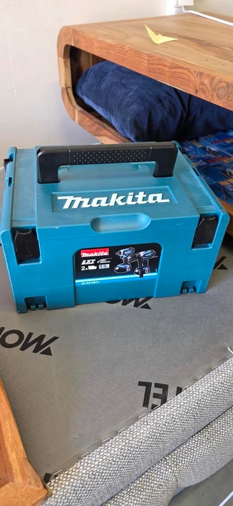 Makita Combiset 18v Klop combi schroefmachine slagdraaier, Ophalen, Nieuw