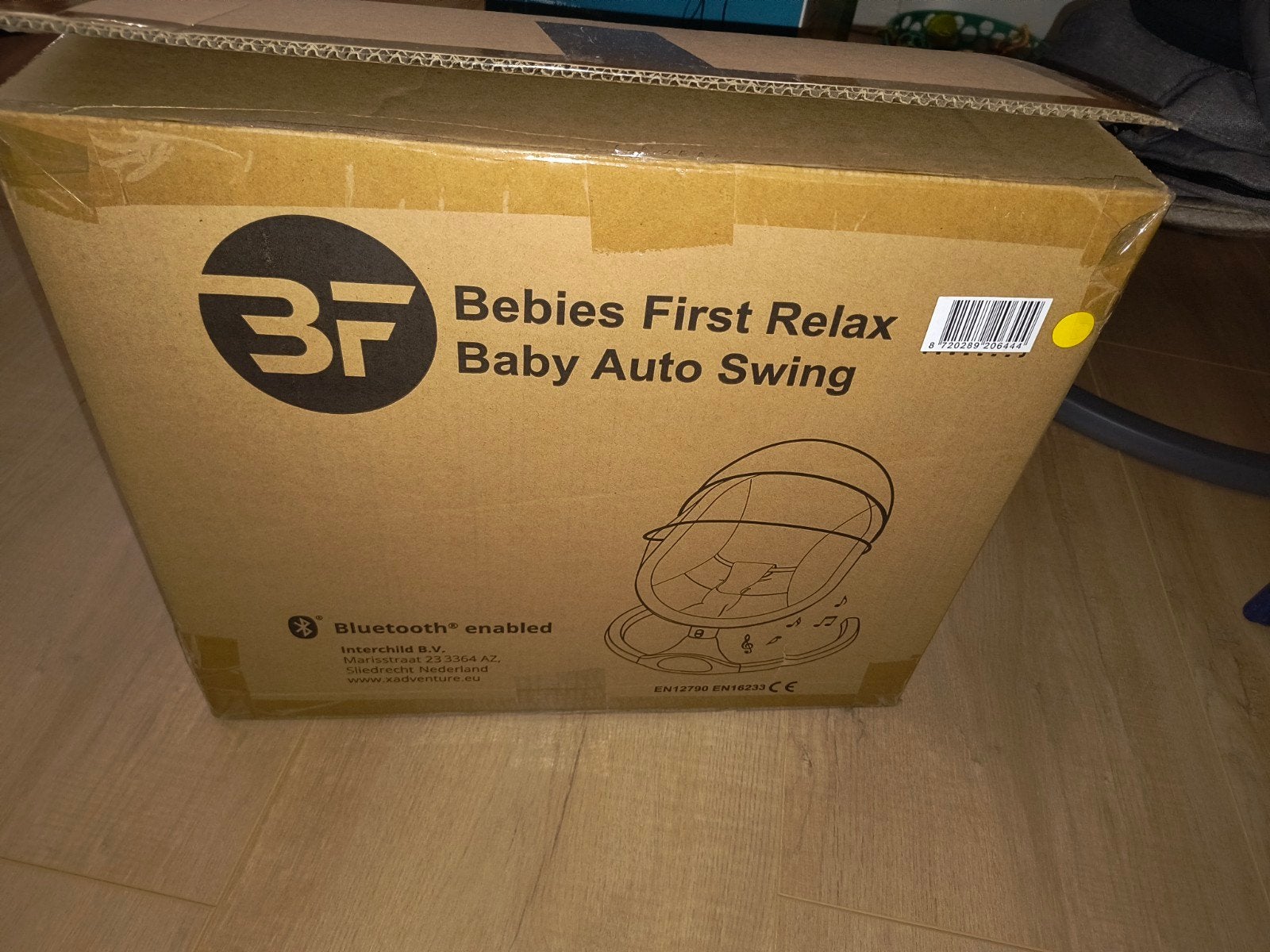 Bebies First Relax Baby Auto Swing - Zo goed als nieuw, Ophalen, Zo goed als nieuw