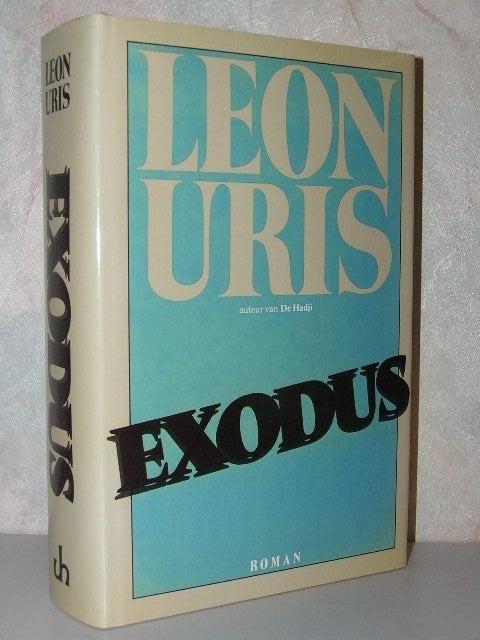 Leon Uris - Exodus (gebonden met omslag nieuwe stijl), Ophalen of Verzenden, Gelezen