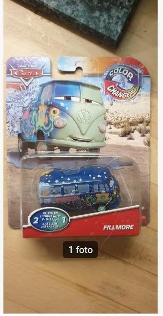 disney cars fillmore cw bus color changers, Ophalen of Verzenden, Nieuw, Auto