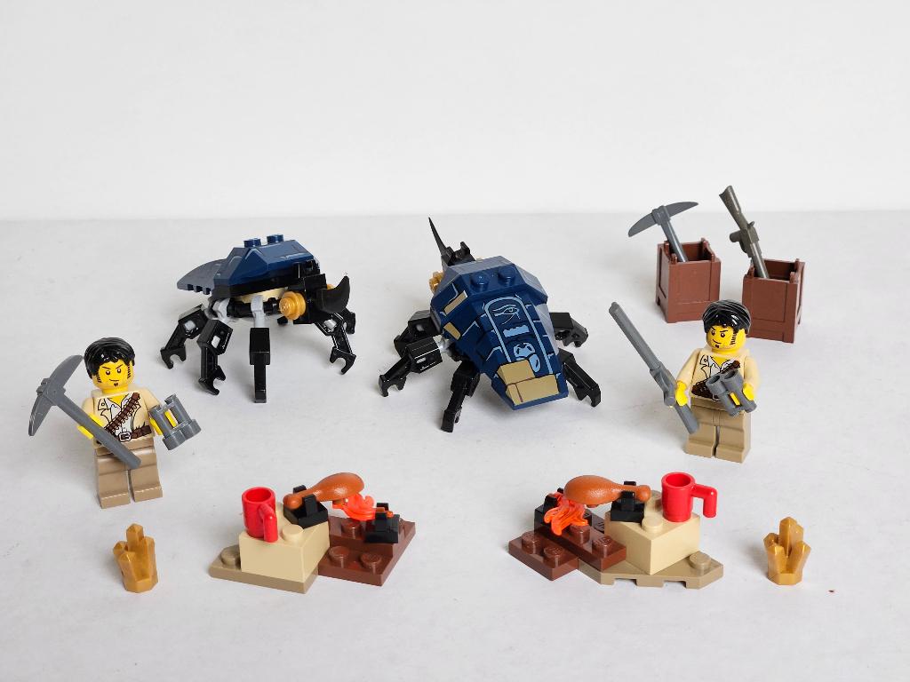 Lego 7305 - Pharaoh's Quest / Scarab Attack  (2X), Ophalen of Verzenden, Zo goed als nieuw, Complete set, Lego