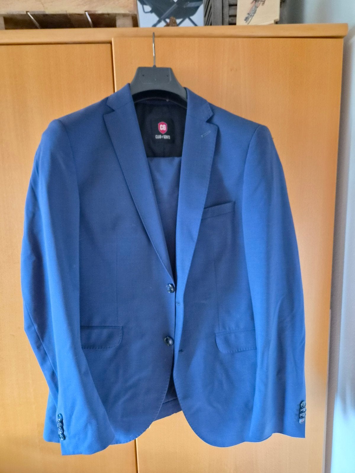 Isaac Dewhirst Herenpak - Maat 48 (M) - Blauw, Kleding | Heren, Ophalen of Verzenden, Zo goed als nieuw, Isaac Dewhirst, Maat 48/50 (M)