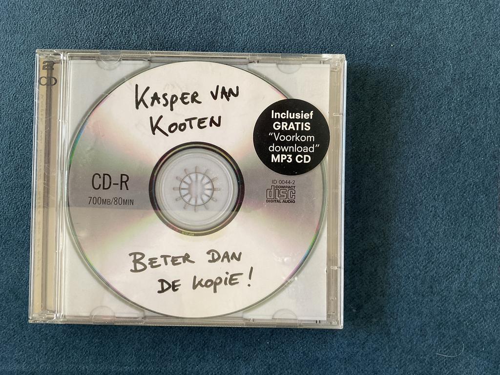 Kasper van Kooten - Beter dan de Kopie! (Gesigneerd), Ophalen of Verzenden, Gebruikt
