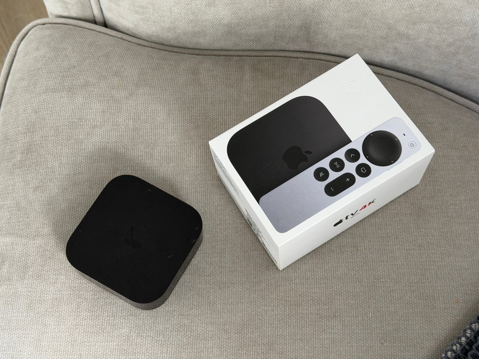 Apple TV 4K 3e generatie 64GB Wi-Fi - ZGAN, Ophalen of Verzenden, Zo goed als nieuw, HDMI, Minder dan 500 GB