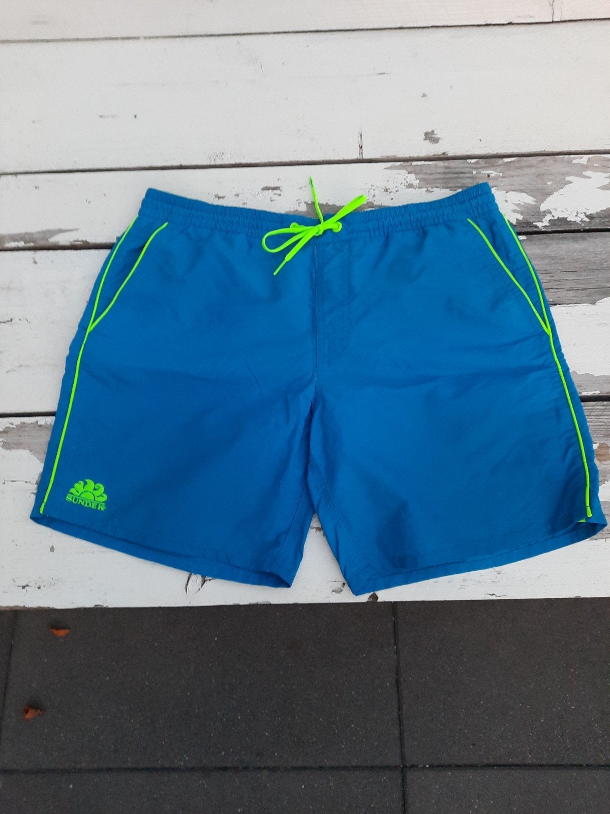 Sundek heren zwem/strand broek., Sundek, Ophalen of Verzenden, Zwemshort, Maat 48/50 (M)