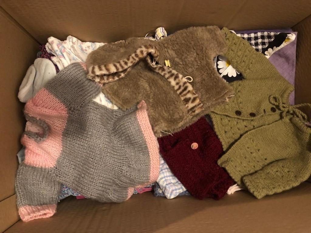 Poppenkleertjes vintage, Ophalen, Gebruikt, Pop