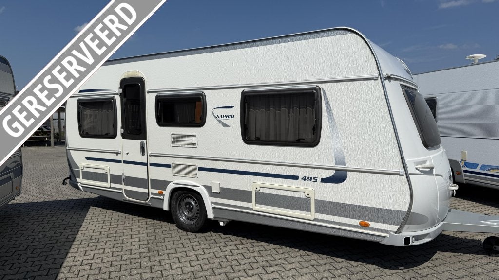 Fendt Saphir 495 SG bouwjaar 2010, Caravans en Kamperen, Caravans, Rondzit, Bedrijf, Overige typen, Schokbreker