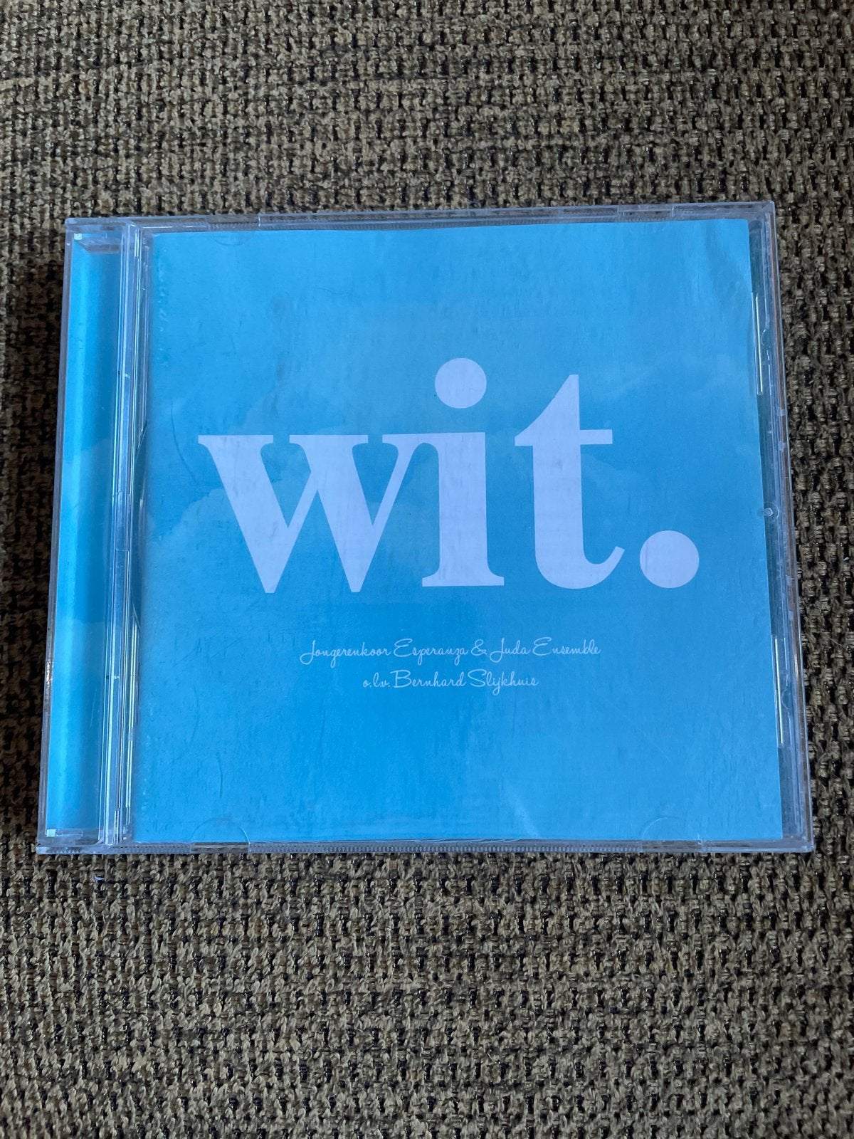 Wit. cd Jongerenkoor Esperanza & Juda Ensemble, Gebruikt, Orgel, Geestelijke liederen, Ophalen of Verzenden