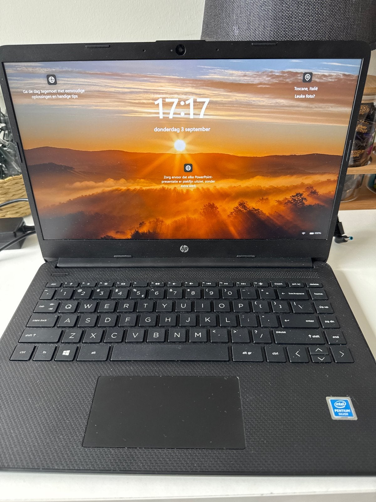 HP Laptop - Intel Pentium Silver - Goede staat, Computers en Software, Gebruikt, Qwerty, 8 GB, 14 inch
