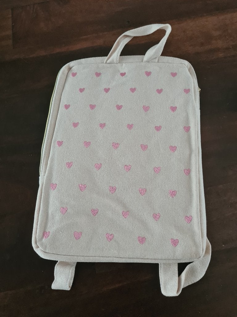 Laptoptas, Ophalen, Beige, 15 inch, Zo goed als nieuw