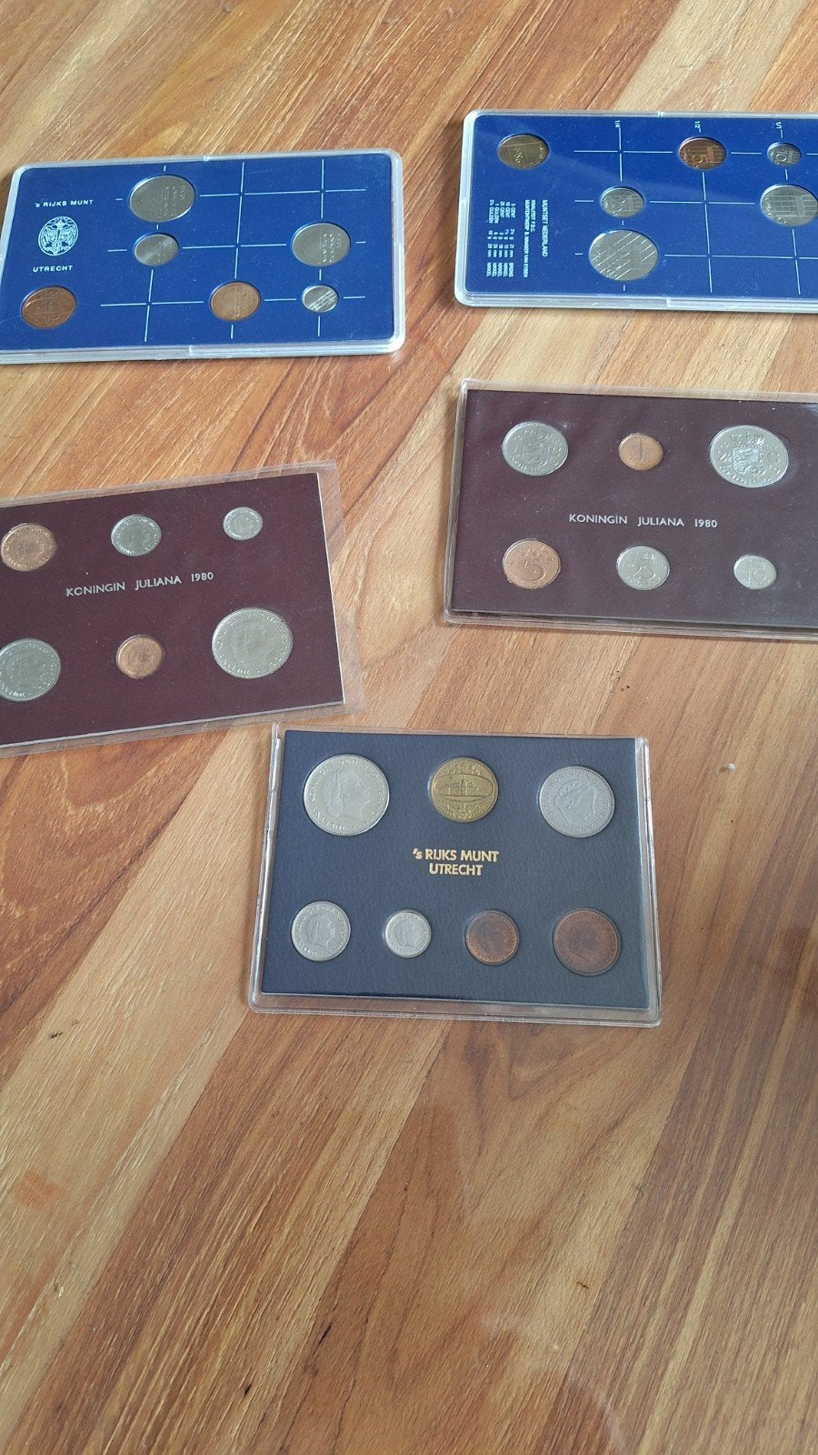 5 setjes munten  nederlands geld 1980, Postzegels en Munten, Ophalen of Verzenden, Nederland, Munten