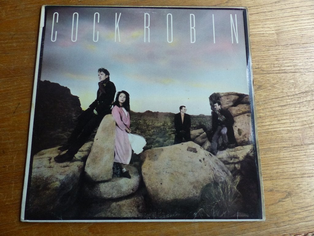 Cock Robin – Cock Robin, Cd's en Dvd's, Vinyl | Pop, Gebruikt, Beschermende buitenhoes, Inclusief binnenhoes, 12 inch, Ophalen of Verzenden
