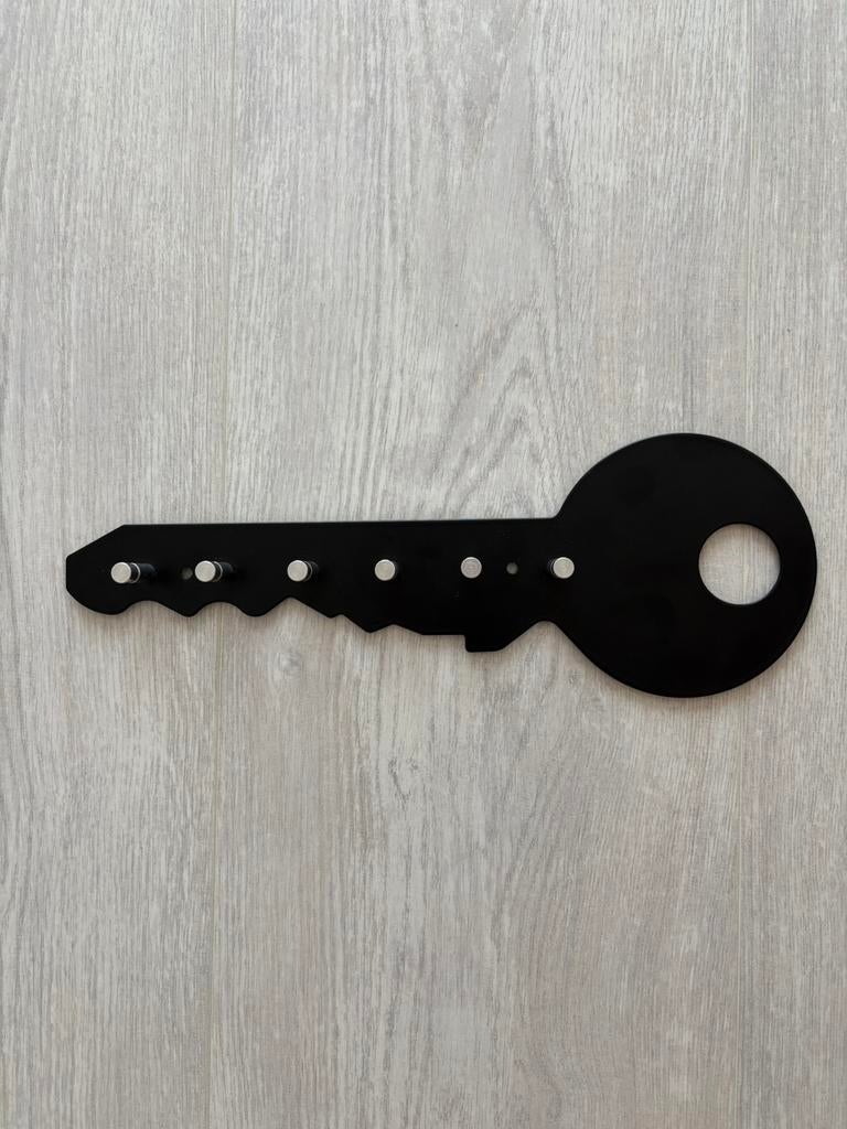 Sleutelrek zwart voor 6 sleutels, Ophalen of Verzenden, Zo goed als nieuw