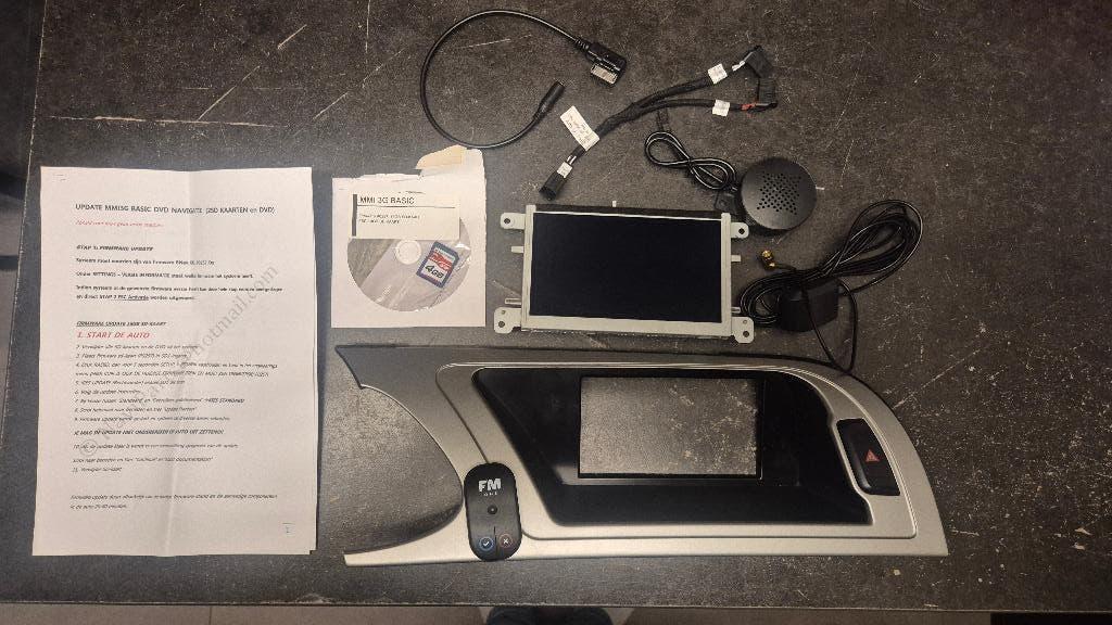 Display multimedia mmi retrofitset Audi a4 b8, Ophalen of Verzenden, Gebruikt, Audi